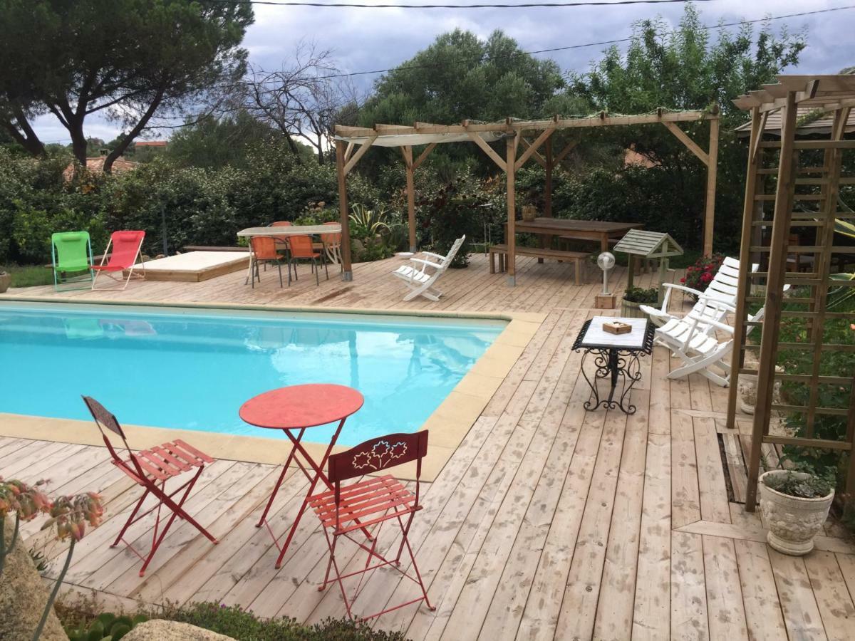 B&B Macchia Verdata Avec Piscine Monacia-d'Aullène Kültér fotó